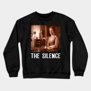 Introspection and Isolation in Style Silence Fan Fashion Crewneck Sweatshirt